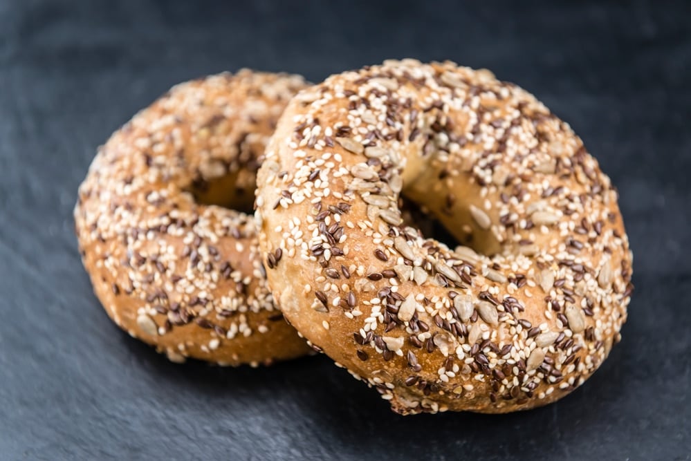 bagel céto végétalien