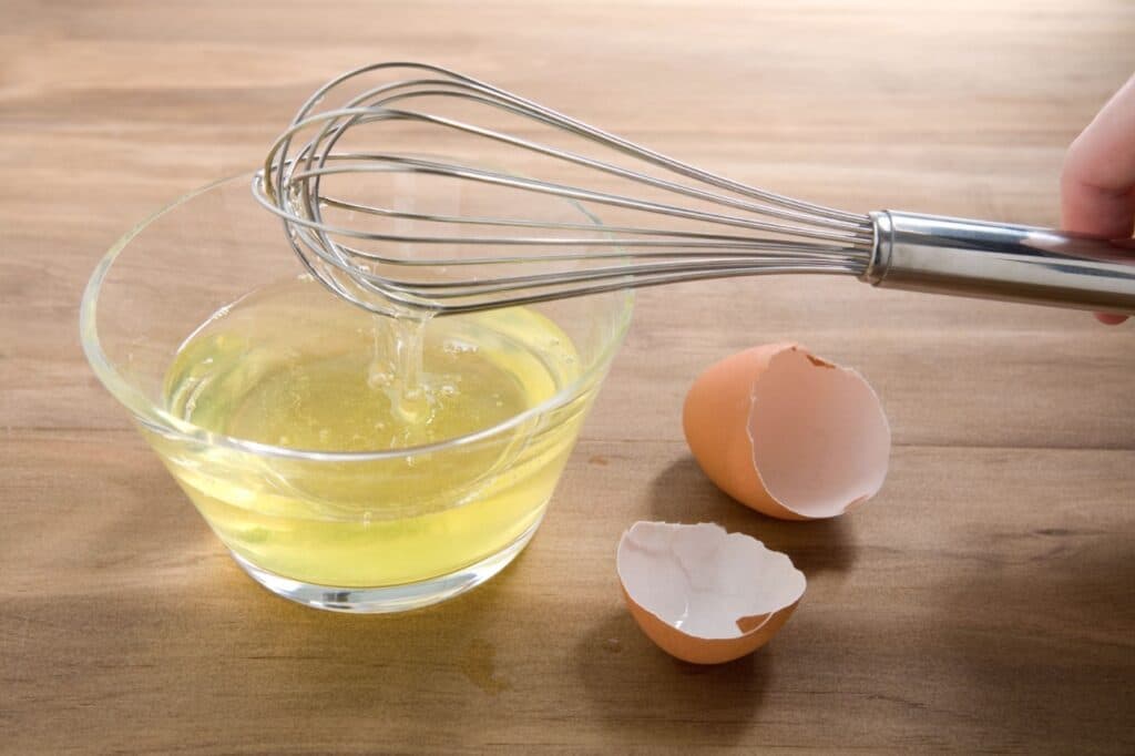 face mask egg white